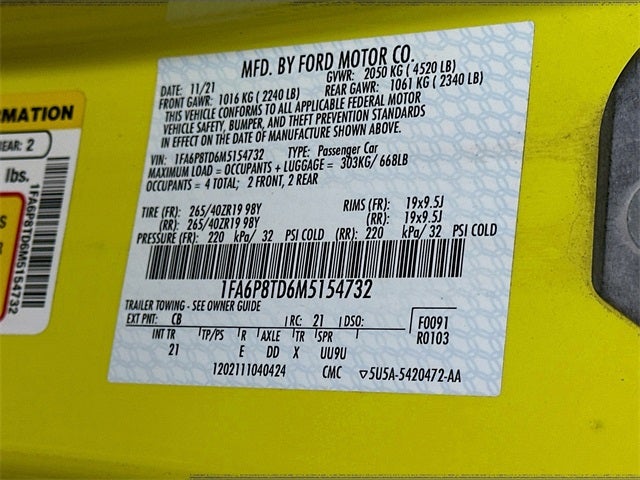 2021 Ford Mustang EcoBoost