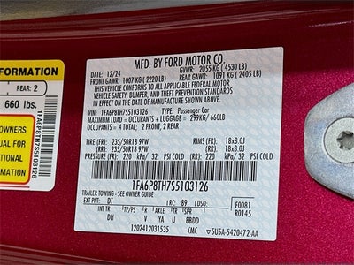 2025 Ford Mustang EcoBoost