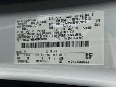 2019 Ford Transit-350 XL