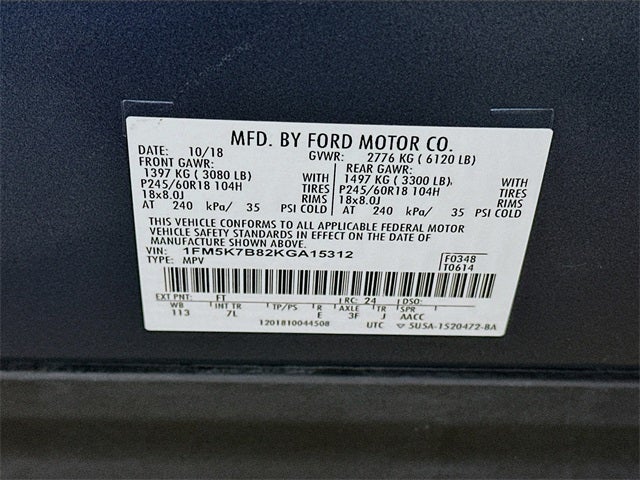 2019 Ford Explorer Base