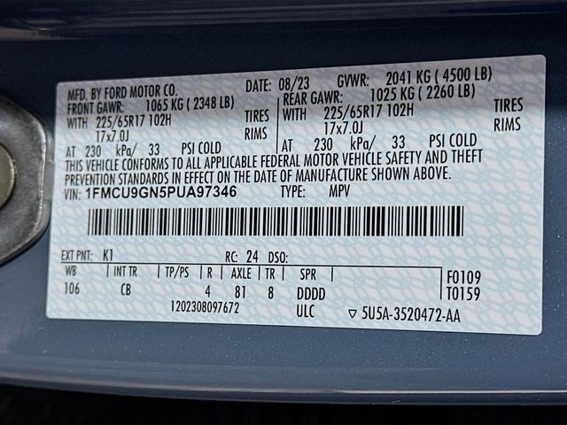 2023 Ford Escape Active