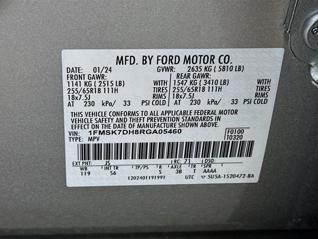 2024 Ford Explorer XLT