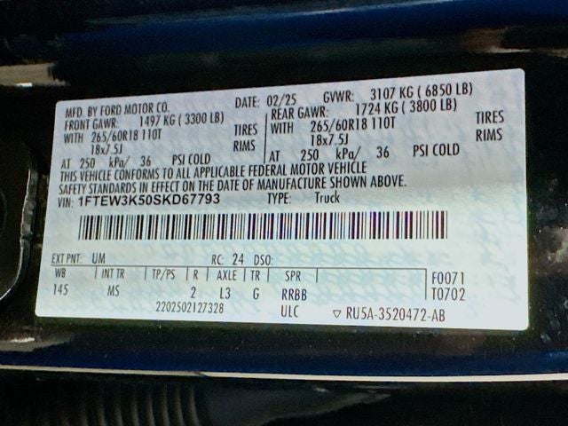 2025 Ford F-150 XLT