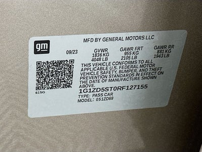2024 Chevrolet Malibu LT 1LT