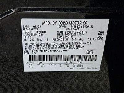 2022 Ford Edge Titanium