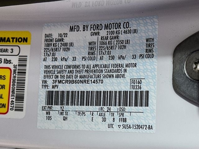 2022 Ford Bronco Sport Big Bend