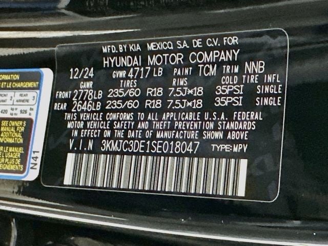 2025 Hyundai TUCSON SEL Convenience