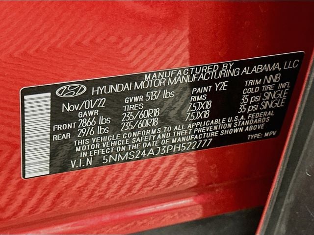 2023 Hyundai SANTA FE SEL