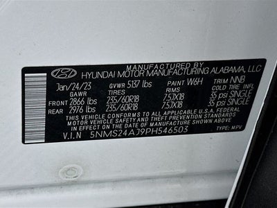 2023 Hyundai SANTA FE SEL