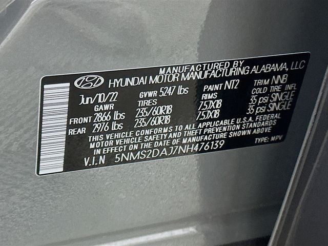 2022 Hyundai SANTA FE SEL