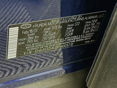 2023 Hyundai SANTA FE HYBRID SEL Premium