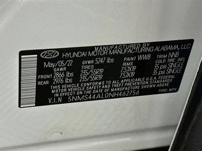 2022 Hyundai SANTA FE Limited