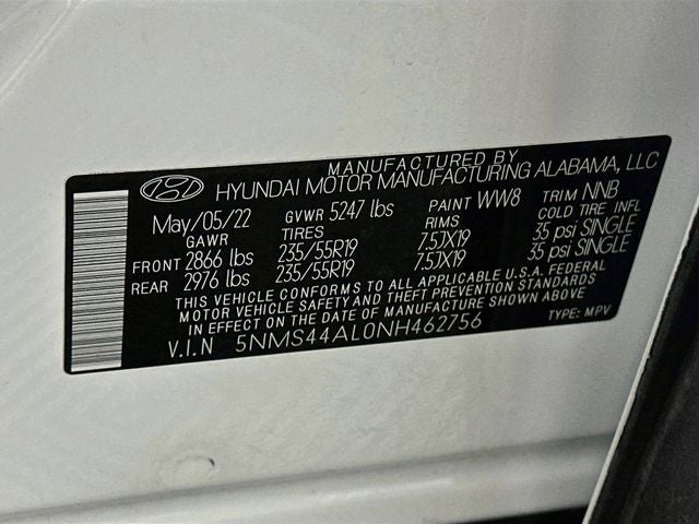 2022 Hyundai SANTA FE Limited