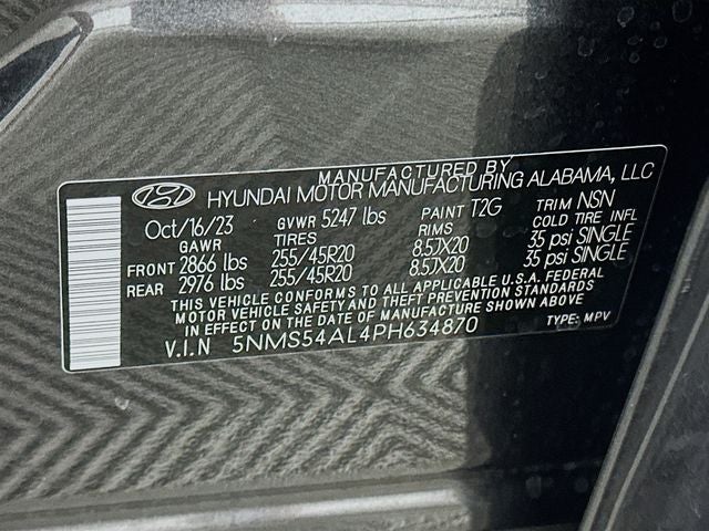 2023 Hyundai SANTA FE Calligraphy