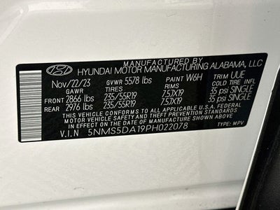 2023 Hyundai SANTA FE HYBRID Limited