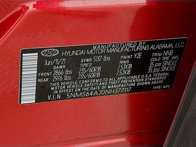 2022 Hyundai SANTA FE SEL