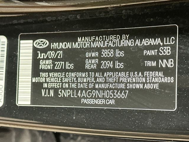 2022 Hyundai ELANTRA SE