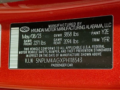 2023 Hyundai ELANTRA SEL