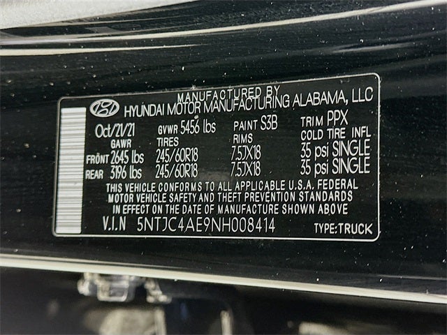 2022 Hyundai SANTA CRUZ SEL