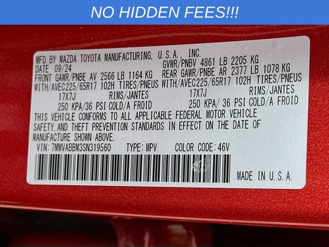 2025 Mazda Mazda CX-50 2.5 S Preferred Package