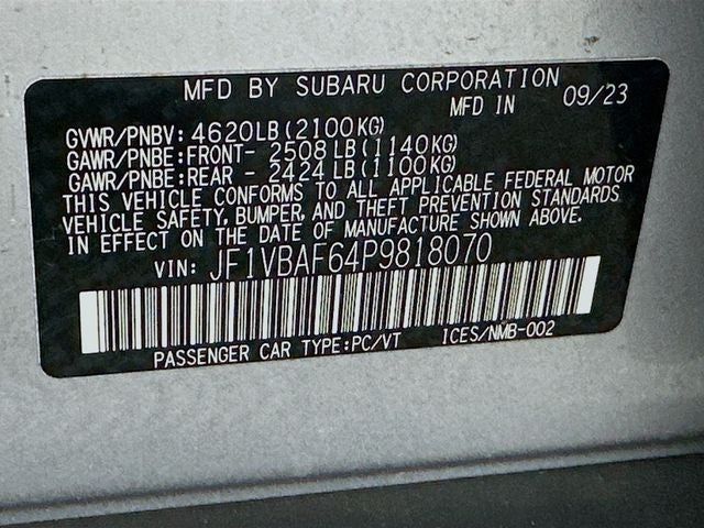 2023 Subaru WRX Premium