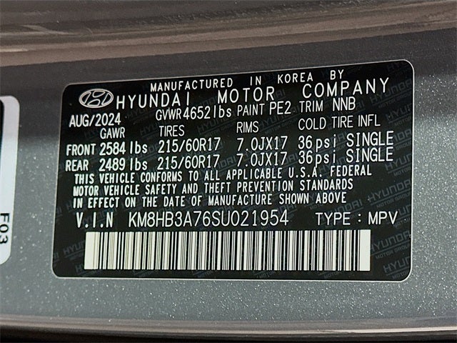 2025 Hyundai KONA ELECTRIC SE