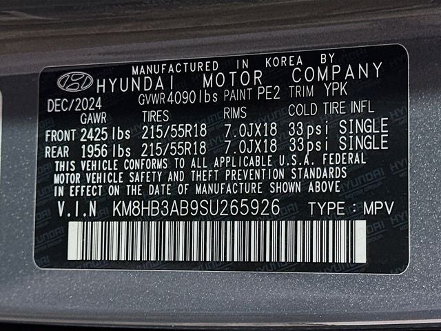 2025 Hyundai KONA SEL