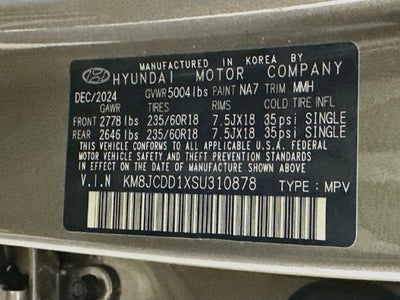 2025 Hyundai TUCSON HYBRID SEL Convenience
