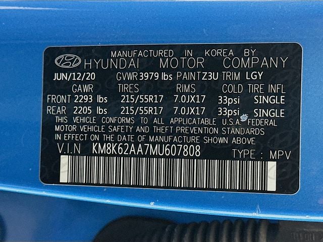 2021 Hyundai KONA SEL Plus