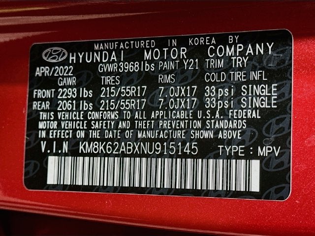 2022 Hyundai KONA SEL