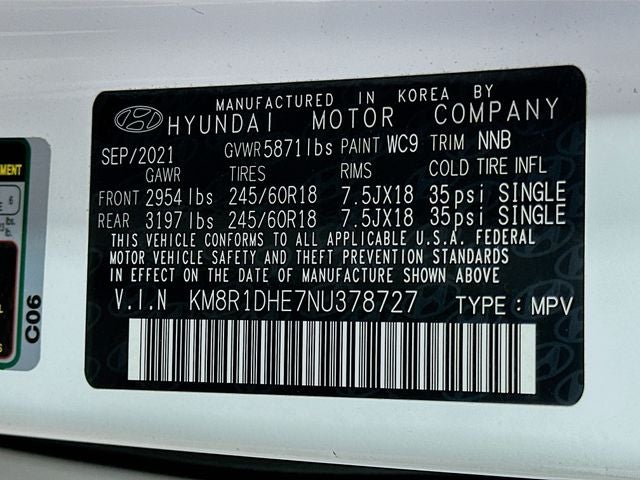 2022 Hyundai PALISADE SE AWD