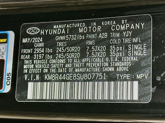 2025 Hyundai PALISADE SEL Premium 7 Passenger