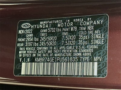 2023 Hyundai PALISADE Calligraphy