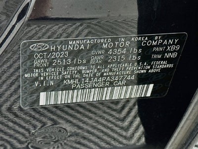 2023 Hyundai SONATA SEL