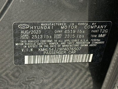 2023 Hyundai SONATA HYBRID Limited
