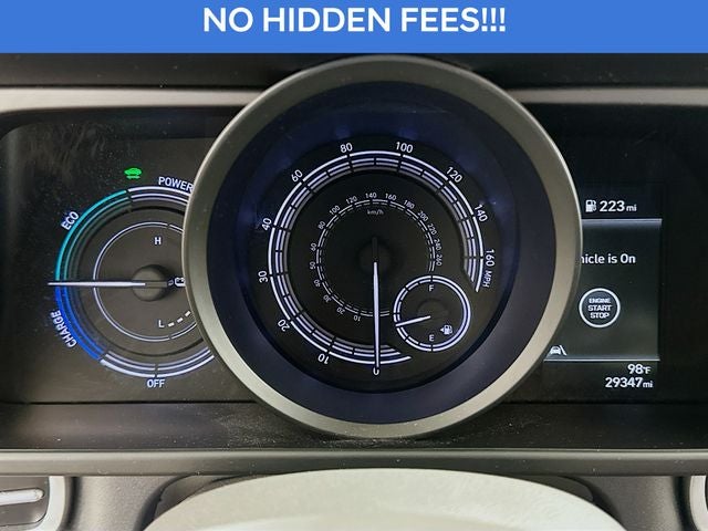 2023 Hyundai ELANTRA HYBRID Blue