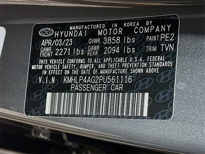 2023 Hyundai ELANTRA Limited