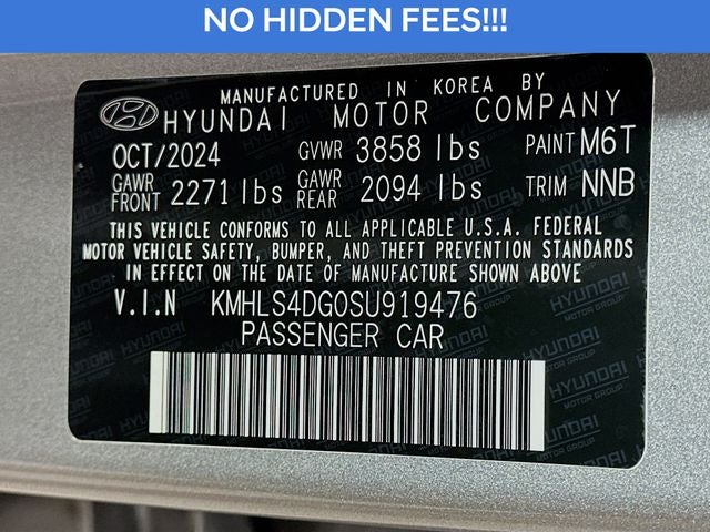 2025 Hyundai ELANTRA SEL Convenience
