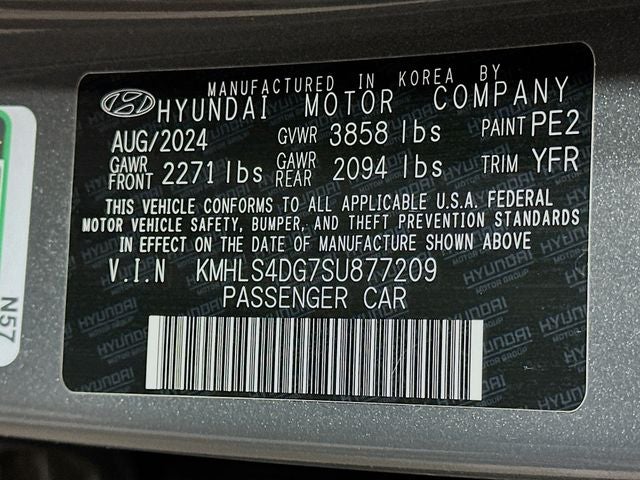 2025 Hyundai ELANTRA SEL Convenience