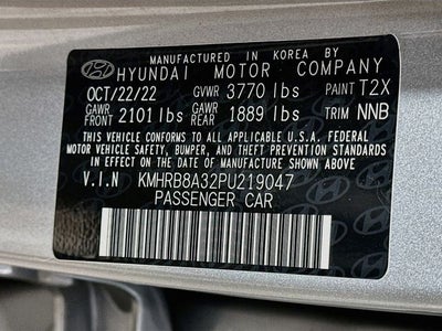 2023 Hyundai VENUE SE
