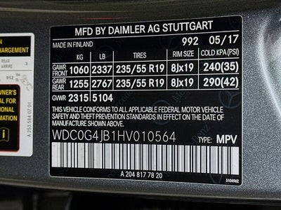 2017 Mercedes-Benz GLC GLC 300