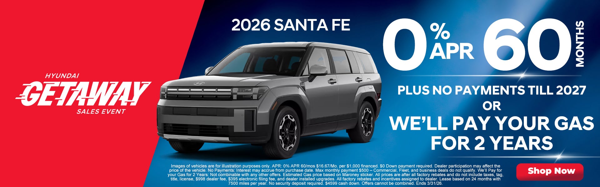 2024 Santa Fe SE $339/mo