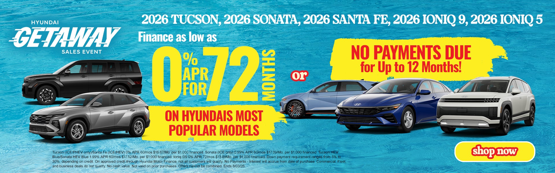 Lakeland Hyundai GETAWAY Sales Event