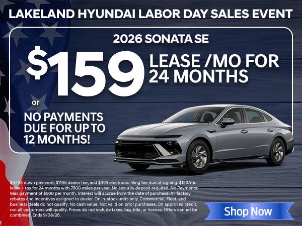 2025 Sonata $159/mo