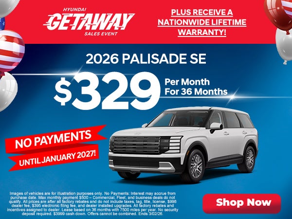 2026 Hyundai PALISADE SE