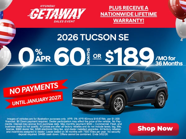 2026 Tucson SE